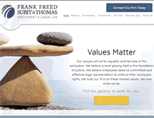 Tablet Screenshot of frankfreed.com